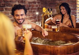 Balneario de cerveza en Praga con sauna de lúpulo