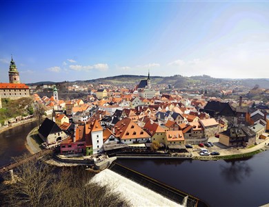 Excursión en grupo a Český Krumlov, ciudad medieval encantadora